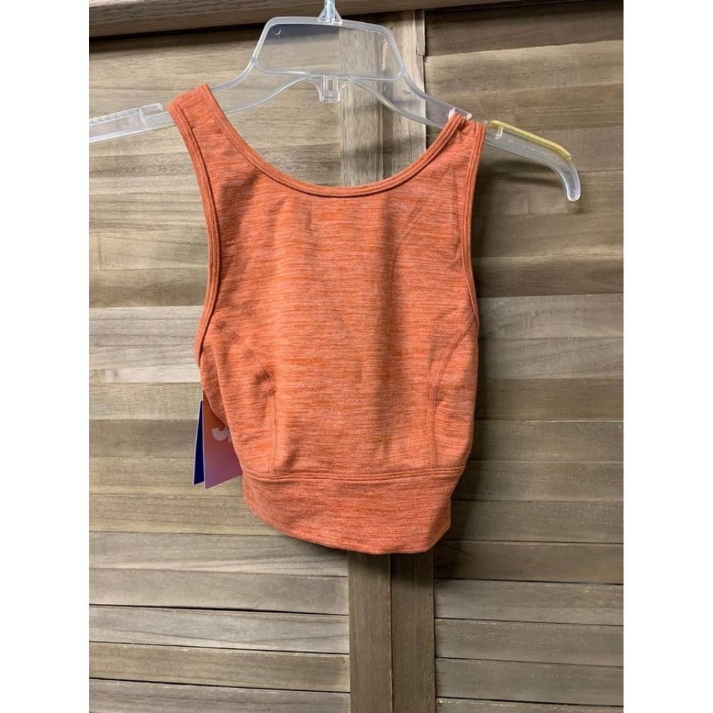 NWT Joy Lab Sports Bra Orange Womens Size XS